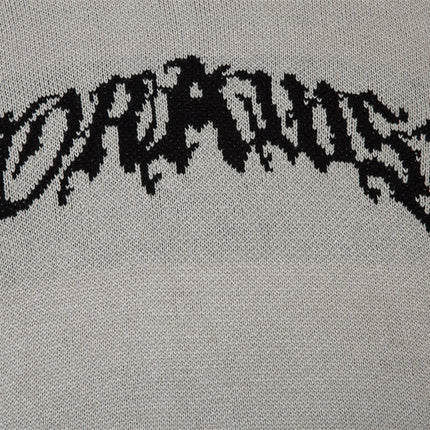 Letter Jacquard Sweater For Men - TALKLESSFASHION