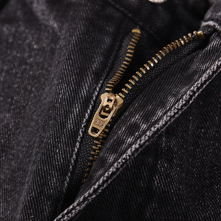 Fashion Wash Distressed Straight Jeans For Men - TALKLESSFASHION