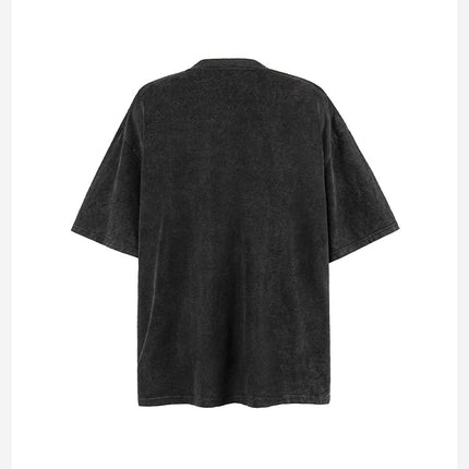 Black Wash Printed T-Shirt