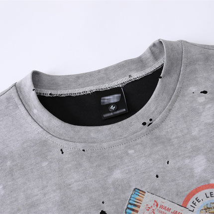 Distressed Rebel Americana T-Shirt— 3755 - TALKLESSFASHION