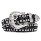 Black Silver Silver Buckle / 105cm