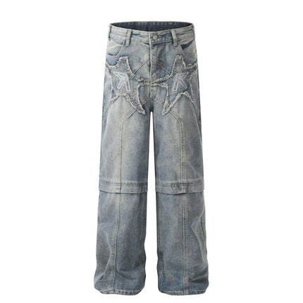 Urban Edge Premium Unisex Straight Denim Jeans—-9004 - TALKLESSFASHION