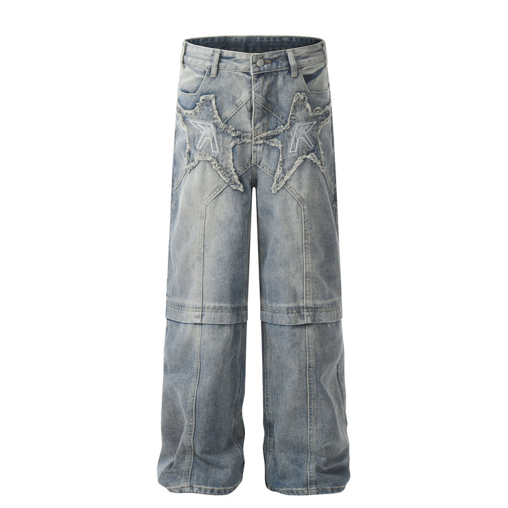 Urban Edge Premium Unisex Straight Denim Jeans—-9004 - TALKLESSFASHION
