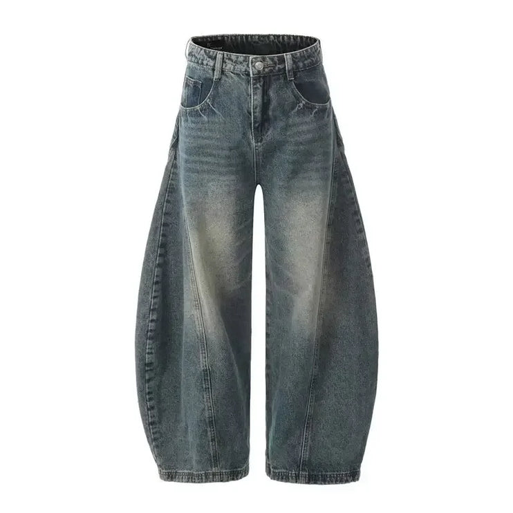 TALKLESS Retro Wide Leg Loose Jeans ---5882 - TALKLESSFASHION