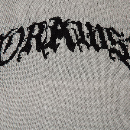 Letter Jacquard Sweater For Men - TALKLESSFASHION