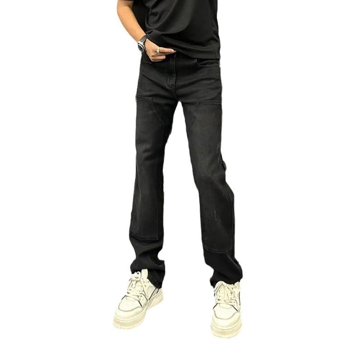 Retro Harmony Straight Jeans—9867 - TALKLESSFASHION