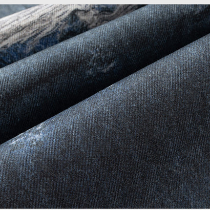 UNISEX Straight Worn Looking Washed-out Jeans—9008 - TALKLESSFASHION