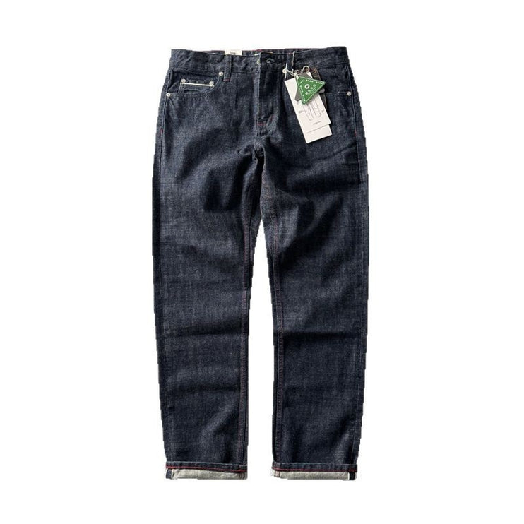 Retro Straight Long Jeans—9864 - TALKLESSFASHION
