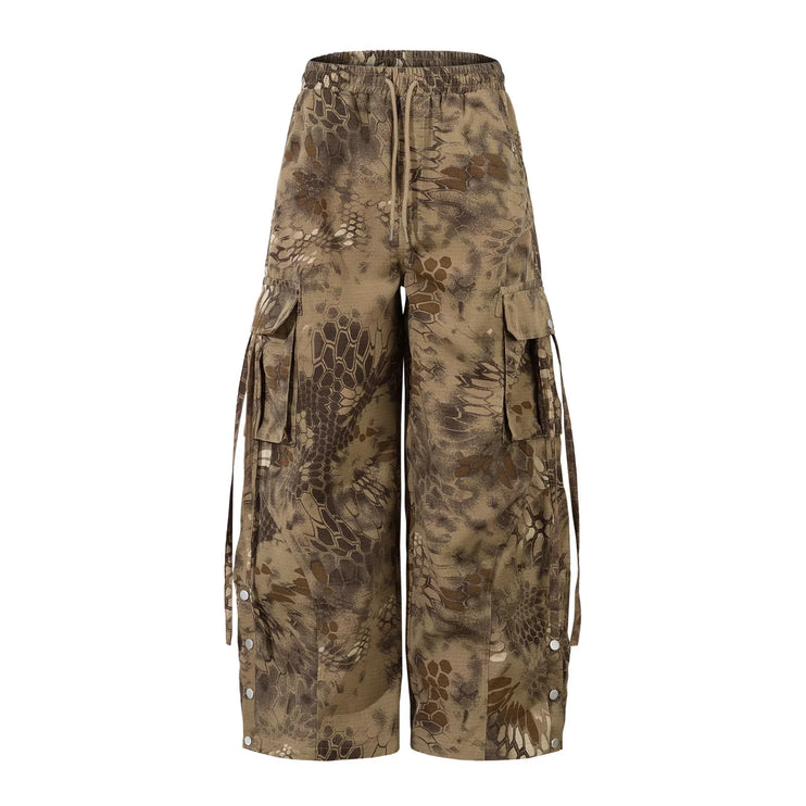Multil - Camouflage Snake Skin Pattern pant------8047 - TALKLESSFASHION