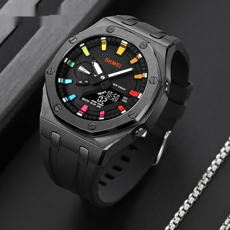 Multifunctional Sports Waterproof Luminous Electronic Watch - TALKLESSFASHION