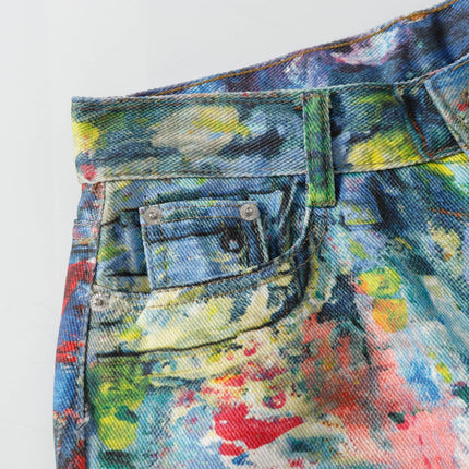 Spring New Retro Heavy Industry Loose Design Jeans - TALKLESSFASHION