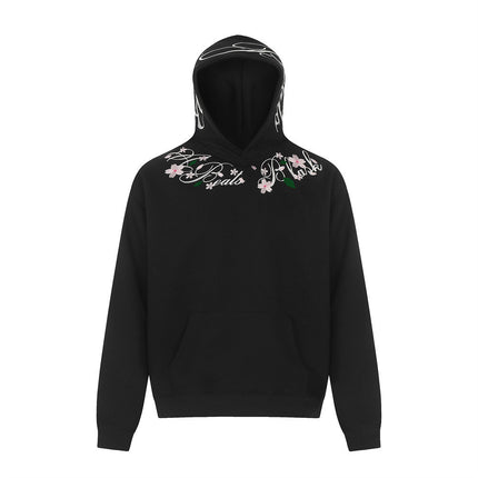 Embroidery Letter Printed hoodie—5001 - TALKLESSFASHION