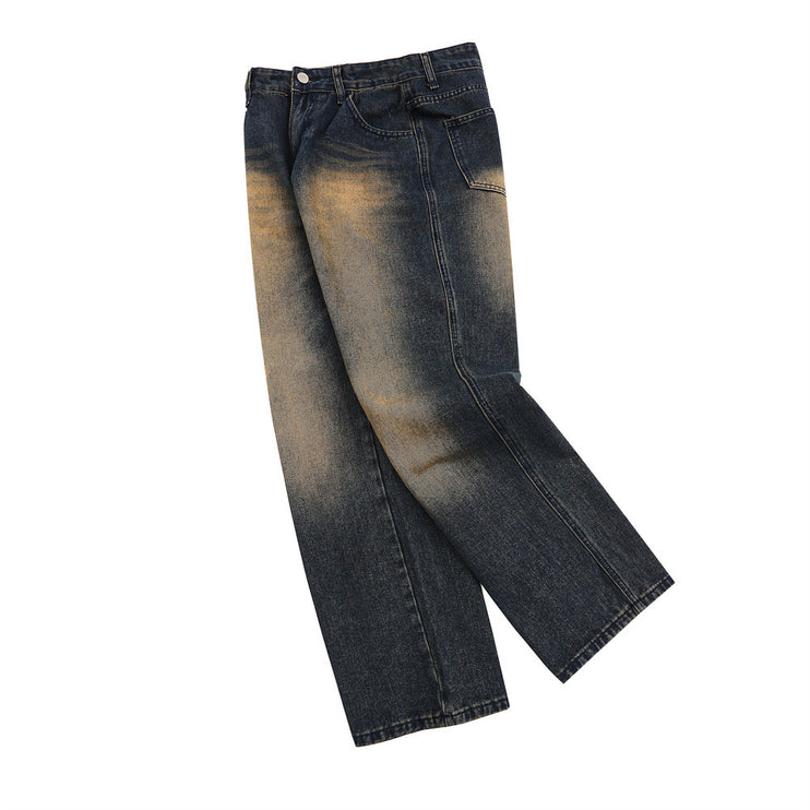Fashion Personality Straight Jeans Men - TALKLESSFASHION