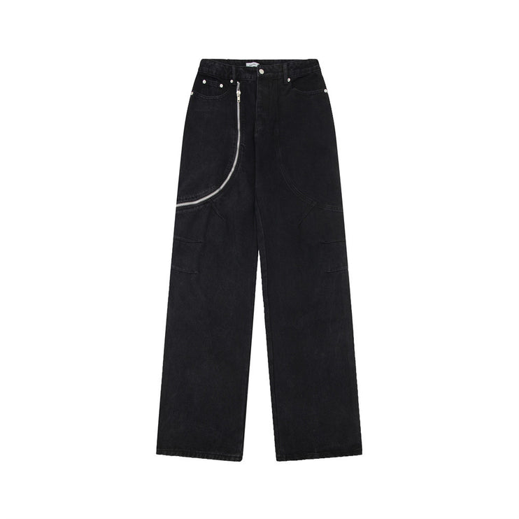 Men's Straight Loose Draggle-tail Trousers - TALKLESSFASHION