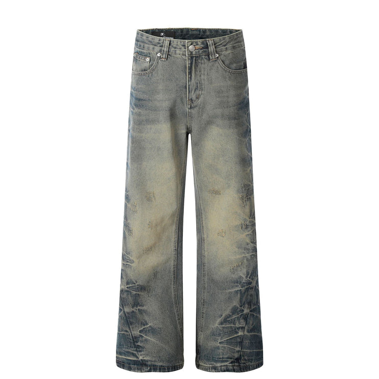 Faded Legacy Washed Denim Jeans —7846 - TALKLESSFASHION