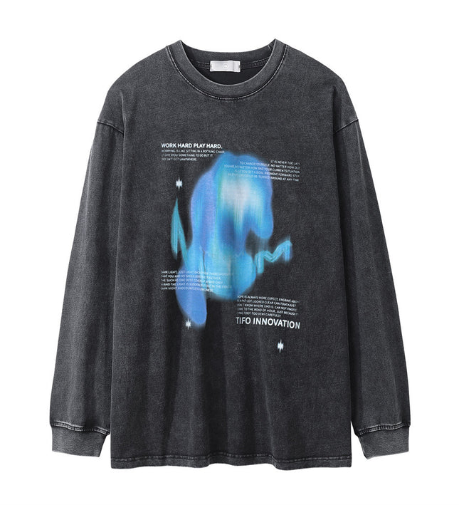 Enigma long Sleeve T shirts—-7991 - TALKLESSFASHION