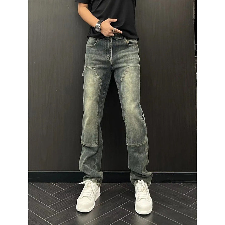 Retro Harmony Straight Jeans—9867 - TALKLESSFASHION