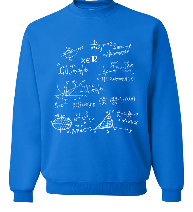 Arithmetic round neck sweater/Pullover —3337 - TALKLESSFASHION