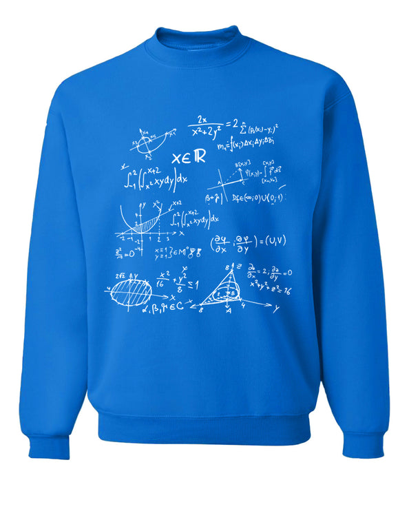 Arithmetic round neck sweater/Pullover —3337 - TALKLESSFASHION