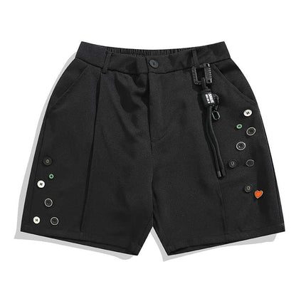 VividSnap Semi-Elastic Shorts—4188 - TALKLESSFASHION