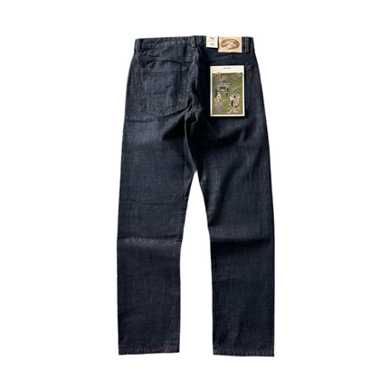 Retro Straight Long Jeans—9864 - TALKLESSFASHION