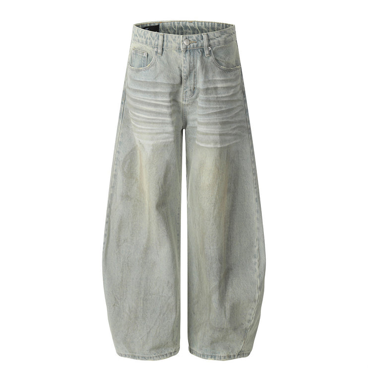 Distressed Dirty Machete Jeans For Men - TALKLESSFASHION