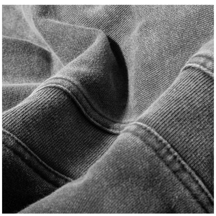 American Washed Y2K Street Zipper Sweater—-1773 - TALKLESSFASHION