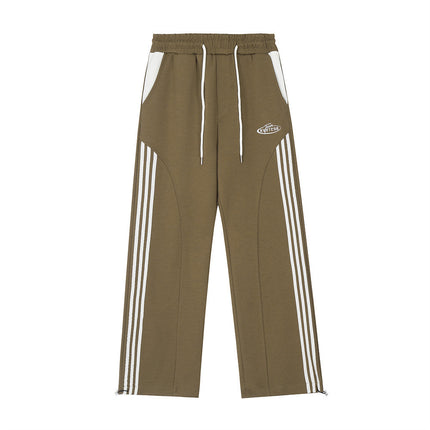 Side Striped Stitching Casual Pants---1554 - TALKLESSFASHION