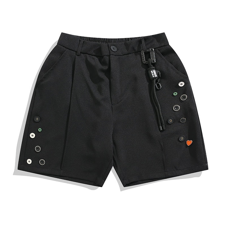 VividSnap Semi-Elastic Shorts—4188 - TALKLESSFASHION