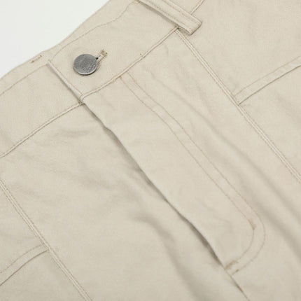 American Retro Cleanfit Loose Heavy Industry Washed And Worn Overalls - TALKLESSFASHION