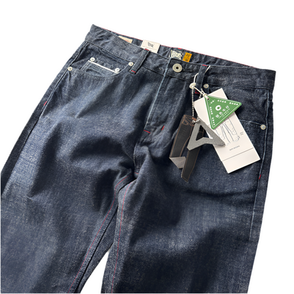 Retro Straight Long Jeans—9864 - TALKLESSFASHION