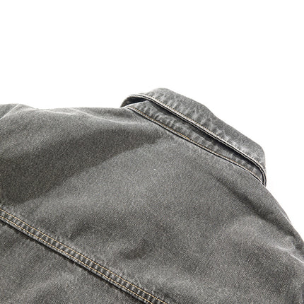 Distressed Wide Avant-Garde jacket
—-7057