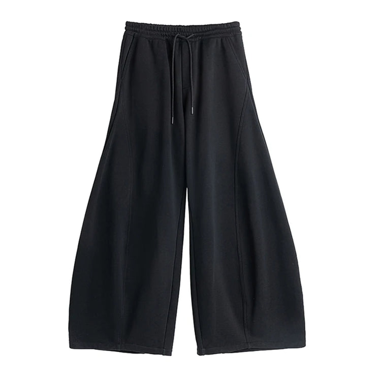 Elastic Waist Flowy Baggy Pants------4995 - TALKLESSFASHION
