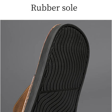 TALKLESS Luxury Leather Slippers—-2643 - TALKLESSFASHION