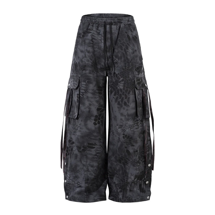 Multil - Camouflage Snake Skin Pattern pant -----0471 - TALKLESSFASHION