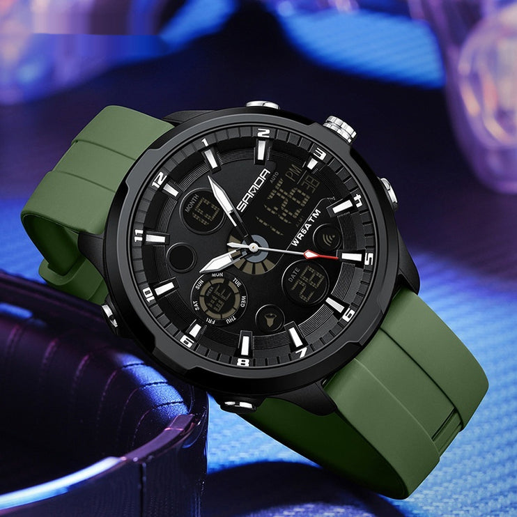 Men's Fashion Casual Watch Waterproof Luminous Multifunctional - TALKLESSFASHION