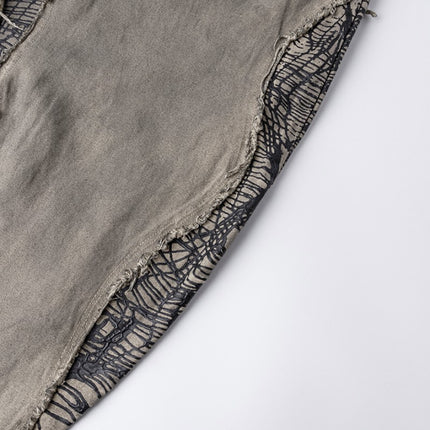 Irregular Ripped Splicing—-7096