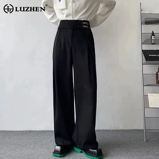 Straight Suit Pants—4501 - TALKLESSFASHION