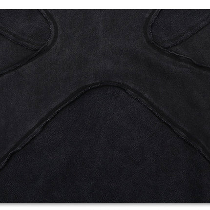 Vintage washed Deconstructed hoodie