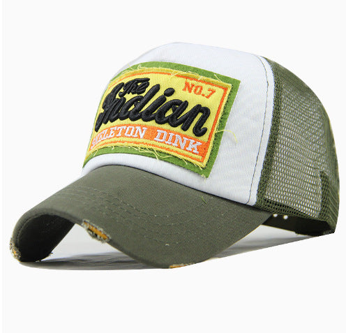 Stick Mesh Baseball Cap----4011