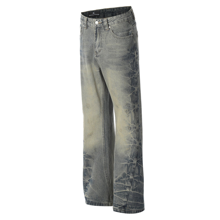 Faded Legacy Washed Denim Jeans —7846 - TALKLESSFASHION