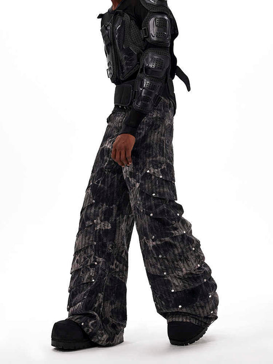 Maverick Rivet Mop Denim—-4530 - TALKLESSFASHION