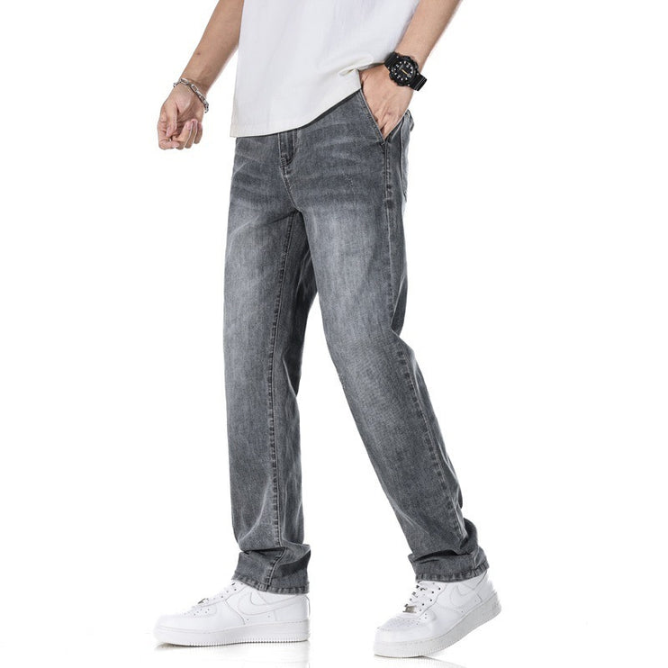 BreezeLine Tailored Straight Jeans —8944 - TALKLESSFASHION