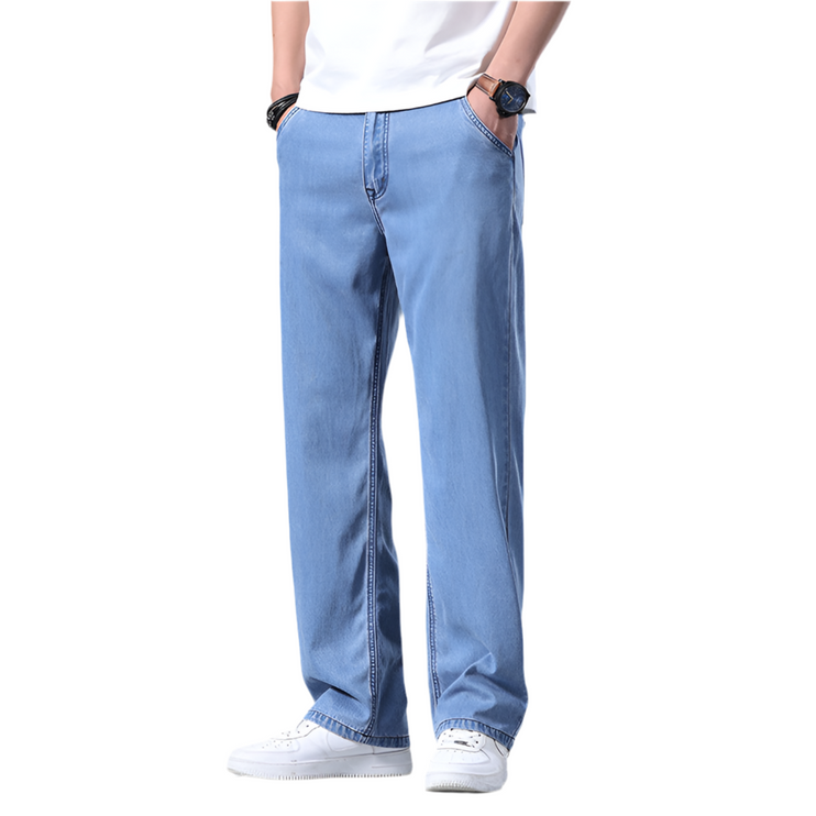 Lyocell Comfort Straight Jeans—9477 - TALKLESSFASHION