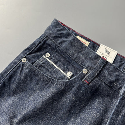 Retro Straight Long Jeans—9864 - TALKLESSFASHION