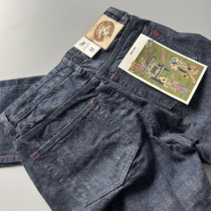 Retro Straight Long Jeans—9864 - TALKLESSFASHION