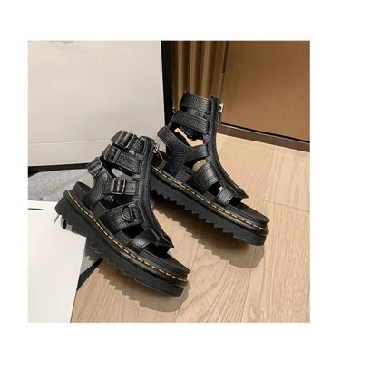 Roman Unisex Leather Sandals - TALKLESSFASHION