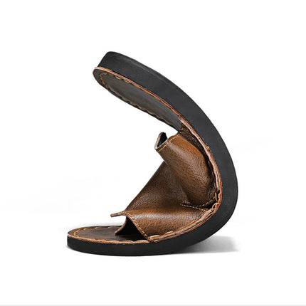 TALKLESS Luxury Leather Slippers—-2643 - TALKLESSFASHION