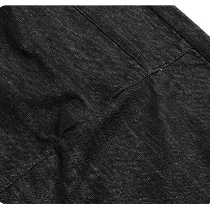 TALKLESS Curved Washed Splicing Casual Jeans ----3400 - TALKLESSFASHION