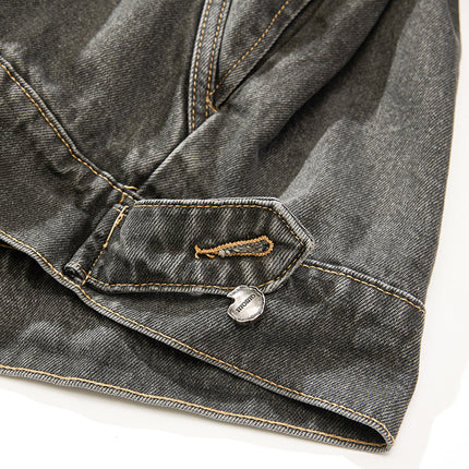 Distressed Wide Avant-Garde jacket
—-7057